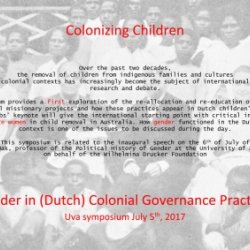 Symposium Colonizing Children 2017